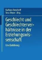 Geschlecht und Geschlechterverhältnisse in der Erziehungswissenschaft