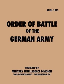 Order of Battle of the German Army,  April 1943