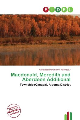 Macdonald, Meredith and Aberdeen Additional
