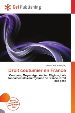 Droit coutumier en France