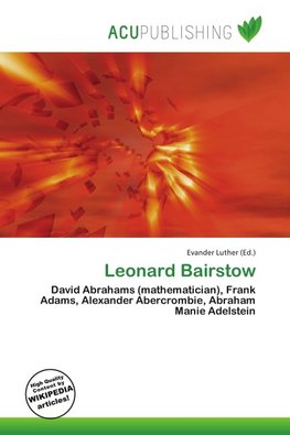 Leonard Bairstow