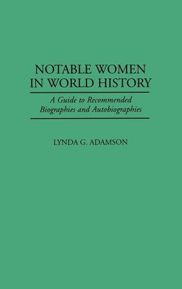 Notable Women in World History