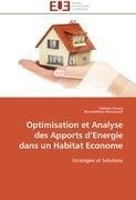 Optimisation et Analyse des Apports d'Energie dans un Habitat Econome