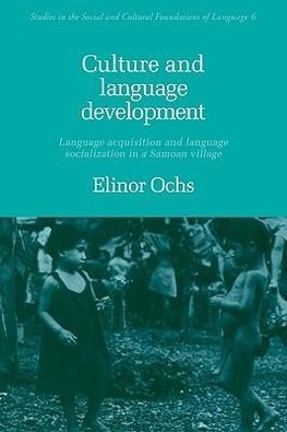 Culture and Language Development