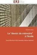 Le "devoir de mémoire"   à l'école