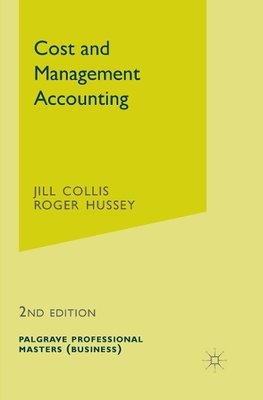 Cost and Management Accounting