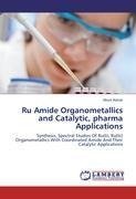 Ru Amide Organometallics and Catalytic, pharma Applications