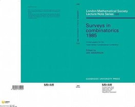 Surveys in Combinatorics 1985