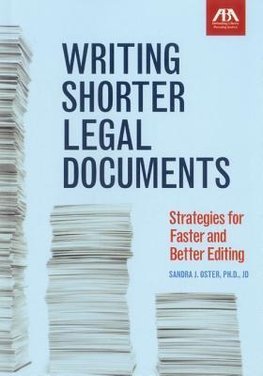 Writing Shorter Legal Documents