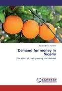 Demand for money in Nigeria