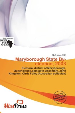 Maryborough State By-election, 2003