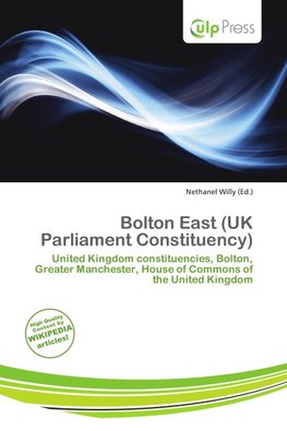 Bolton East (UK Parliament Constituency)