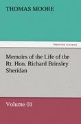 Memoirs of the Life of the Rt. Hon. Richard Brinsley Sheridan - Volume 01