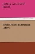 Initial Studies in American Letters