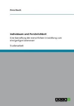Individuum und Persönlichkeit