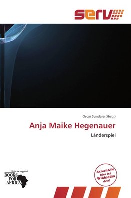 Anja Maike Hegenauer