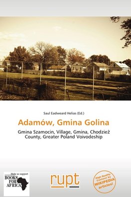 Adamów, Gmina Golina