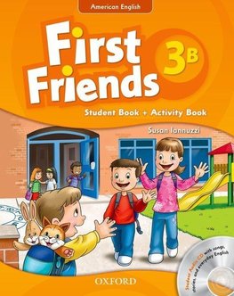 First Friends (American English) 3. Student Book / Workbook B and Audio CD Pack