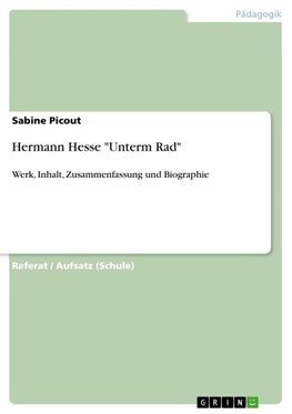 Hermann Hesse "Unterm Rad"