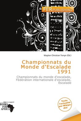 Championnats du Monde d'Escalade 1991