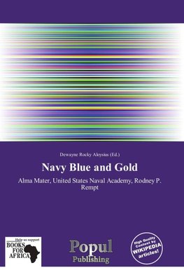 Navy Blue and Gold