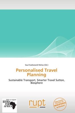 Personalised Travel Planning