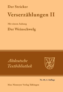Verserzählungen II