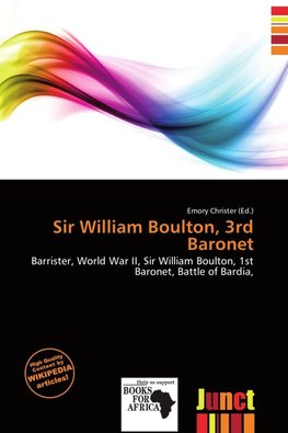 Sir William Boulton, 3rd Baronet
