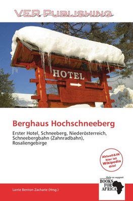 Berghaus Hochschneeberg