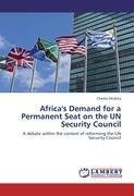 Africa's Demand for a Permanent Seat on the UN Security Council