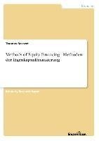 Methods of Equity Financing - Methoden der Eigenkapitalfinanzierung