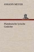 Plattdeutsche lyrische Gedichte