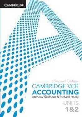 Cambridge VCE Accounting Units 1 and 2