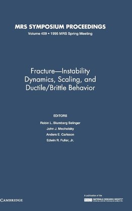 Fracture-Instability Dynamics, Scaling and Ductile/Brittle Behavior