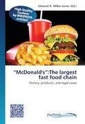 "McDonald's":The largest fast food chain
