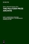 Biography / Autobiography Awards 1917-1992