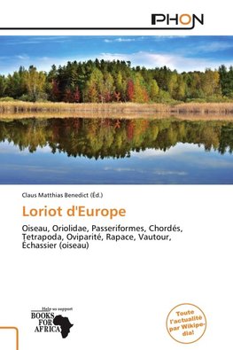 Loriot d'Europe