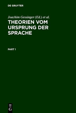 Theorien vom Ursprung der Sprache