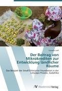 Der Beitrag von Mikrokrediten zur Entwicklung ländlicher Räume