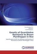 Genetic of Quantitative Resistance to Brown Planthopper in Rice