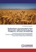 Selection parameters for Organic wheat breeding