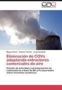 Eliminación de COVs adaptando extractores comerciales de aire