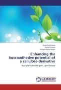 Enhancing the buccoadhesive potential of a cellulose derivative