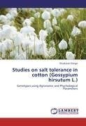 Studies on salt tolerance in cotton (Gossypium hirsutum L.)