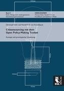 Citizensourcing mit dem Open Policy-Making Toolset