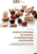 Analyse statistique  de cohortes  en épidémiologie nutritionnelle