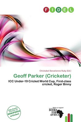 Geoff Parker (Cricketer)