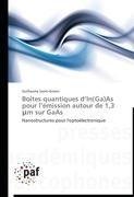 Boîtes quantiques d'In(Ga)As pour l'émission autour de 1,3 ¿m sur GaAs