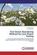 Test Vector Reordering Method for Low Power Testing