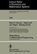 Redundancy in Mathematical Programming